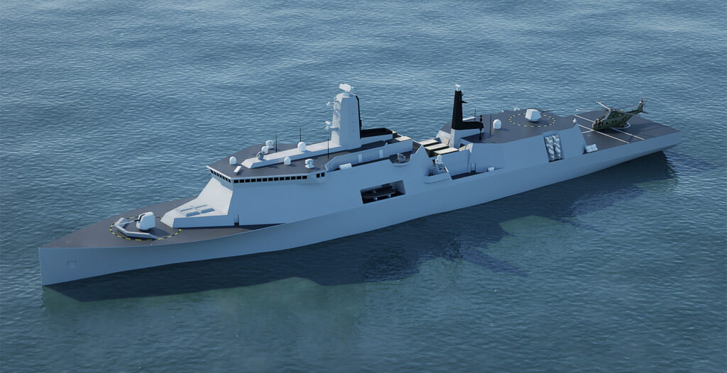 Steller Systems unveil ‘Fearless’ Multi Role Support Ship concept